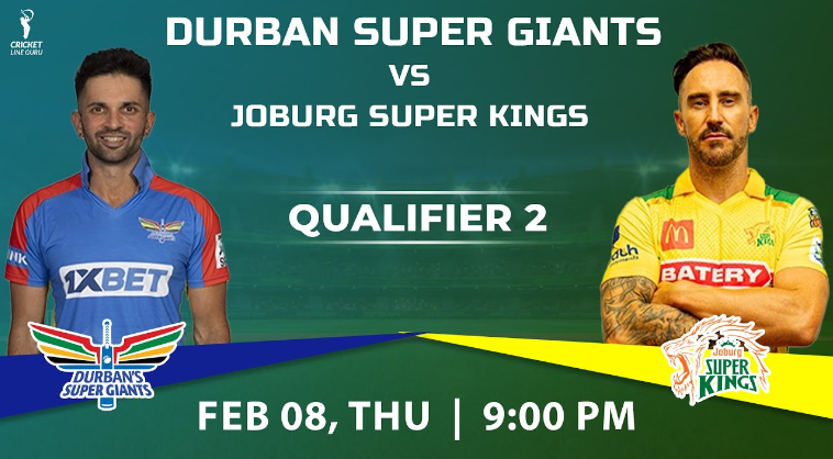 durban's super giants vs joburg super kings timeline